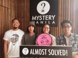 Lucenahin Team at Mystery Manila